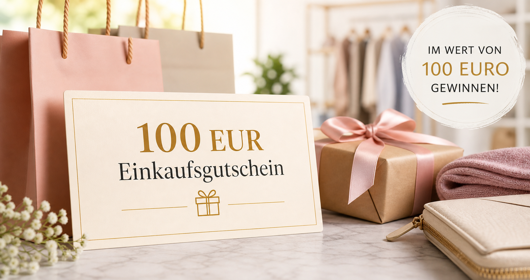 Einkaufsgutschein im Wert von 100 EUR